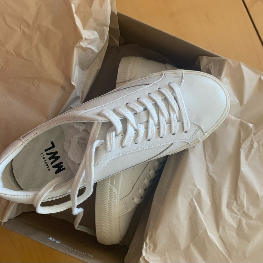 NWT MADEWELL Sidewalk Low-top Sneakers
